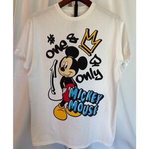 Disney Mickey Mouse Airbrush Graphic T-Shirt – Unisex Medium